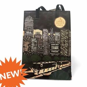 NEW with tag Rare Trader Joe’s reusable shopping bag Nocturne collectible